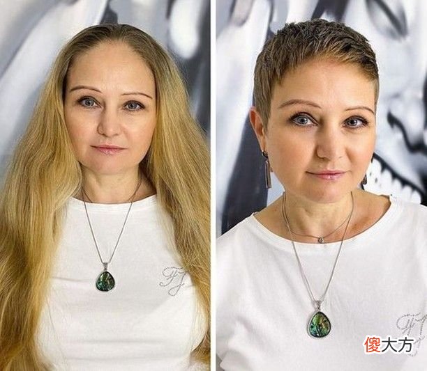 【就爱时尚】换对发型，就像变张脸，白发大姐也能美出花