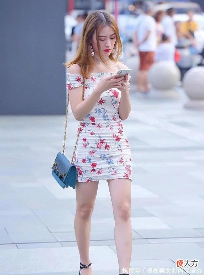 【时尚一点】女生身材好，身穿一件红色连衣裙，若是娶了这样的小姐姐就好了！