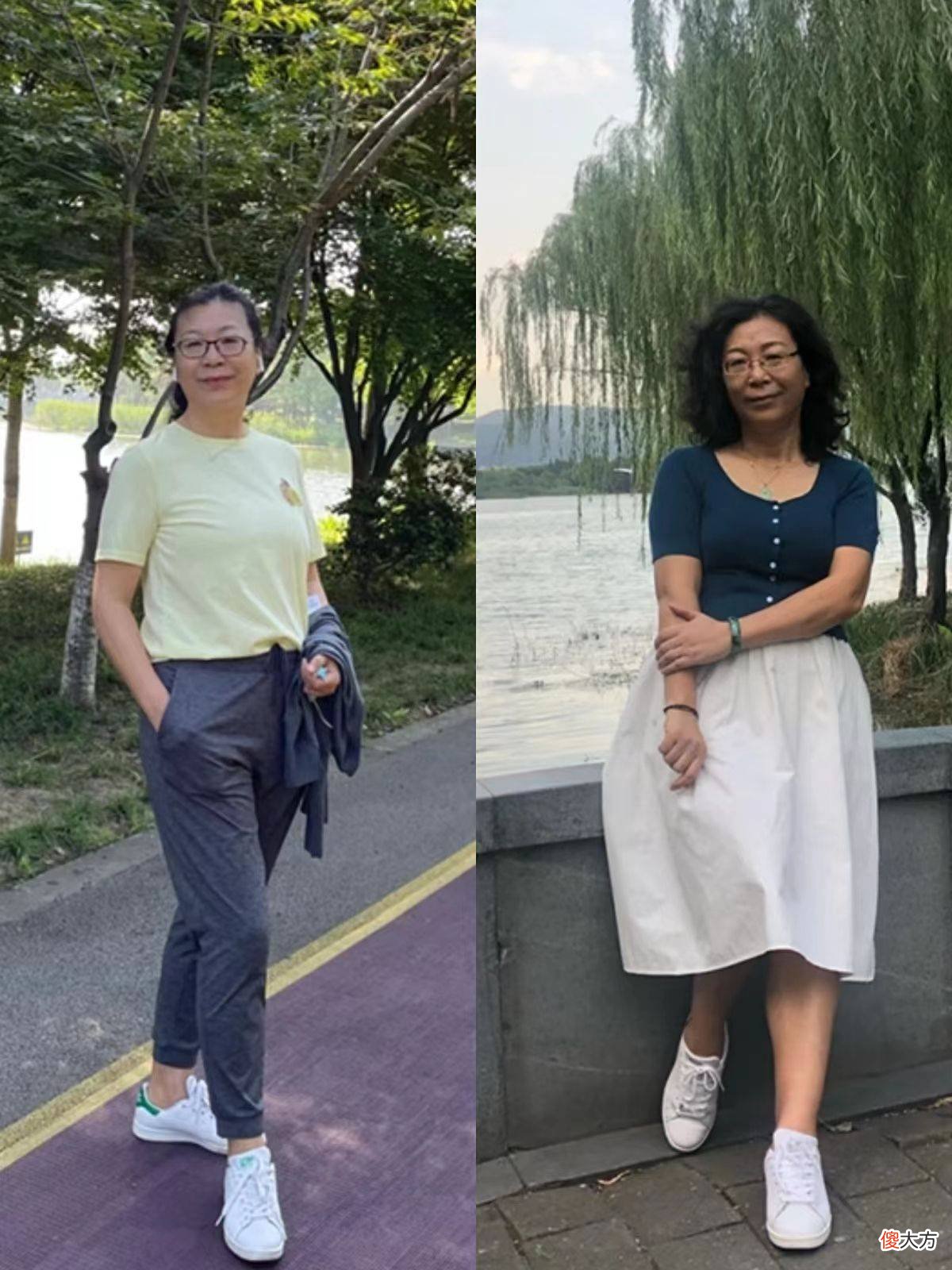 【就爱时尚】50岁女人,再懒出门也别穿球鞋、短裙,学学这位妈妈会更优雅
