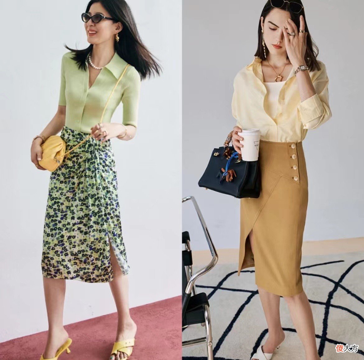 【就爱时尚】80后女孩夏季别总穿小短裙，“过膝裙”会更端庄，不显胖还有韵味