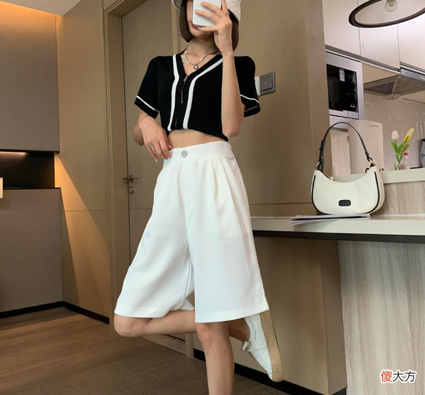 【时尚一点】品味高级的女人，少穿牛仔短裤，西装短裤优雅得体，上班也能穿