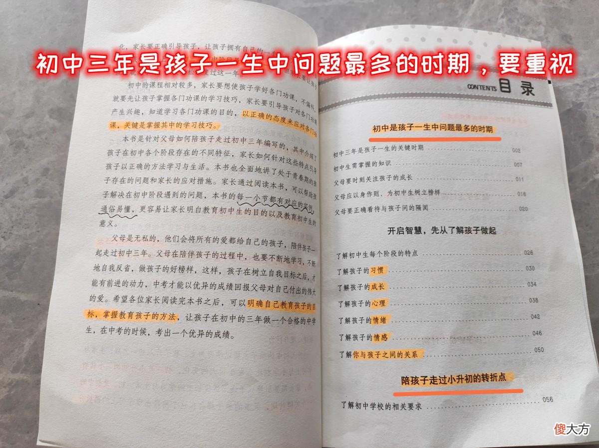 孩子考入重点高中，分享经验：初中三年孩子的问题最多要守住底线