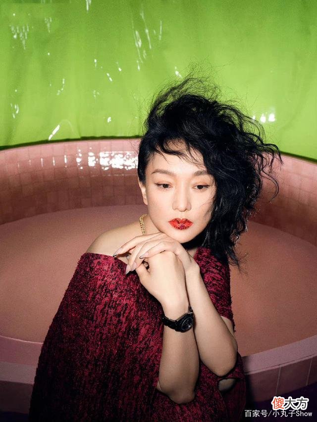 【就爱时尚】周迅拍摄复古风时尚写真人最心水中那一张