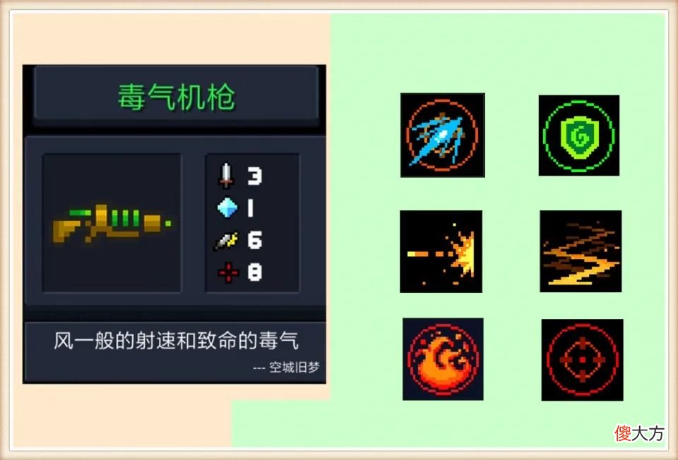 【游戏世界】元气骑士：凉屋游戏到底有多懒？N种武器一种外观，看图识武太难