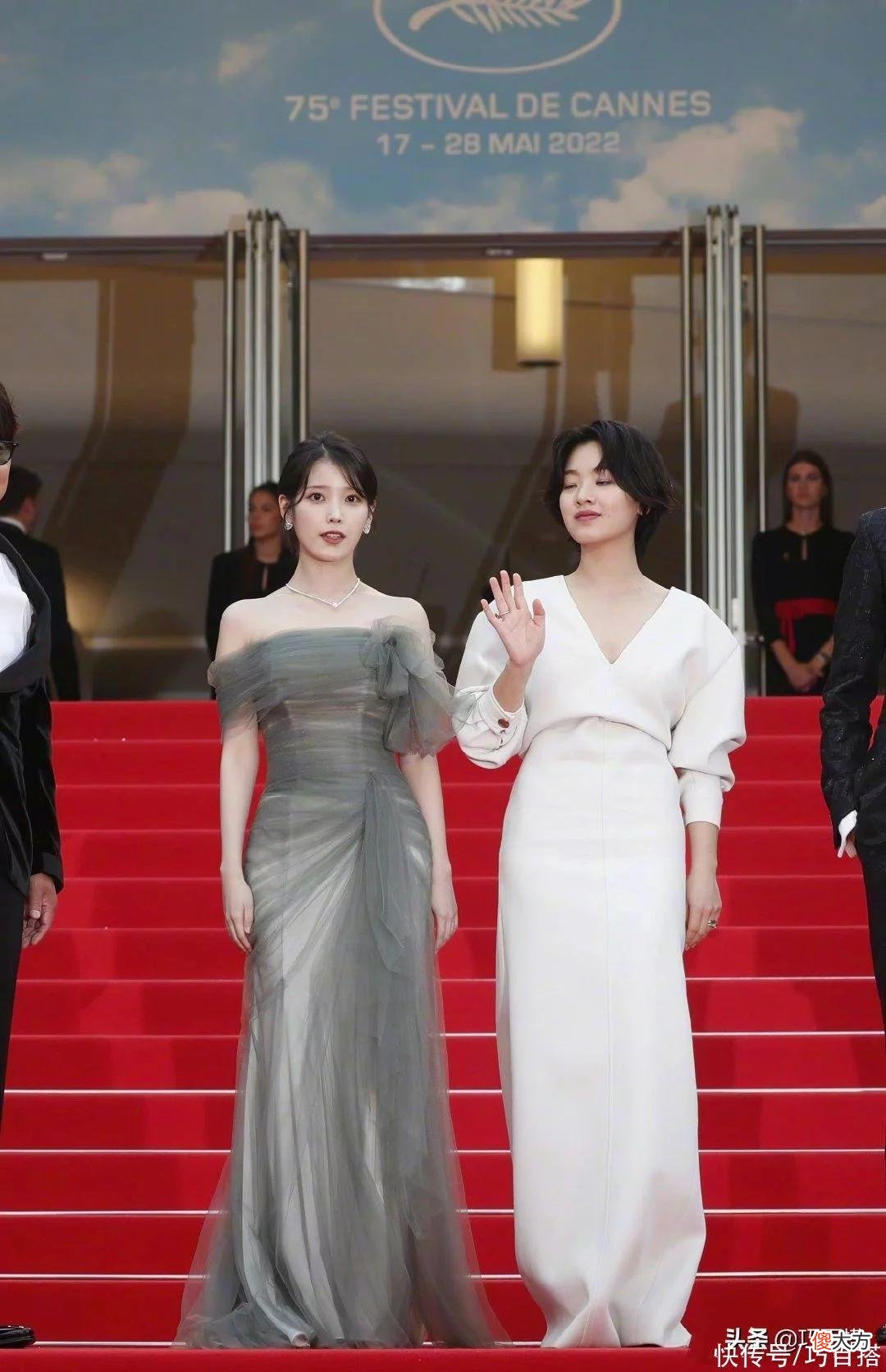 【时尚一点】还得是IU啊！网纱裙也能穿出高级女王范，时尚表现力不是一般的强