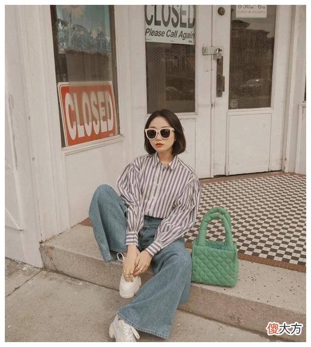 【就爱时尚】简单的服装搭配高跟鞋，不仅看起来又高又瘦，还在等什么？
