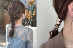 【时尚一点】日本女生绑出优雅又时髦的低马尾发型！
