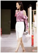 【时尚一点】王鸥穿露肩的衣服很俗气，原来王鸥穿露肩的衣服很俗气