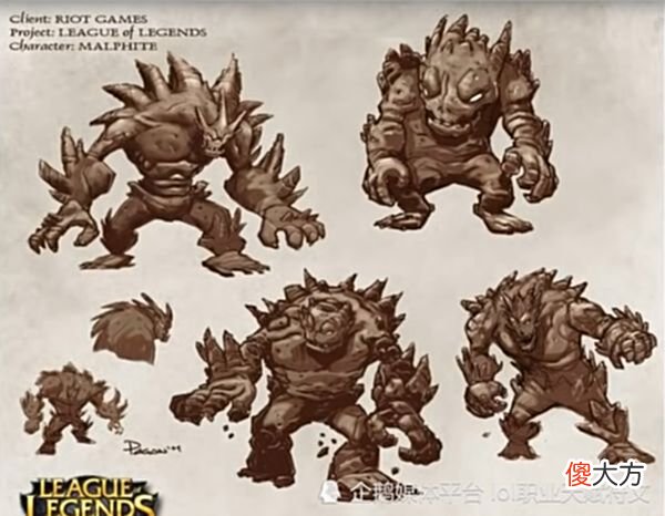 【游戏迷】LOL10年前被设计师嫌弃的英雄概念稿第一个玩家给满分