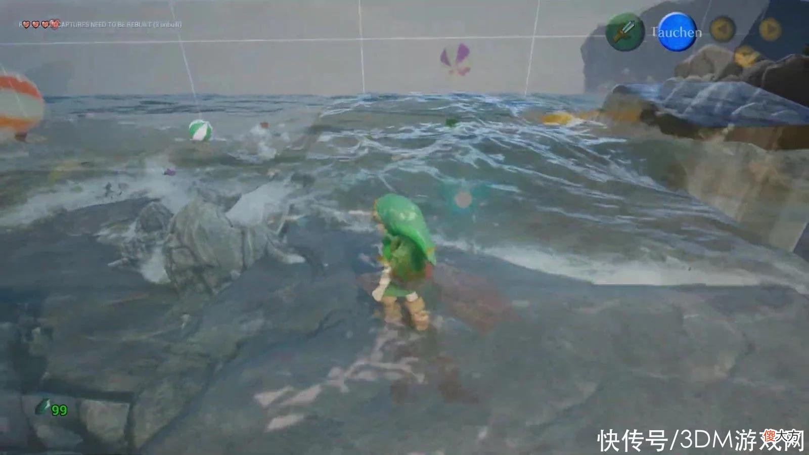 【游戏迷】虚幻5《塞尔达传说：时之笛》视频展示惊人水面