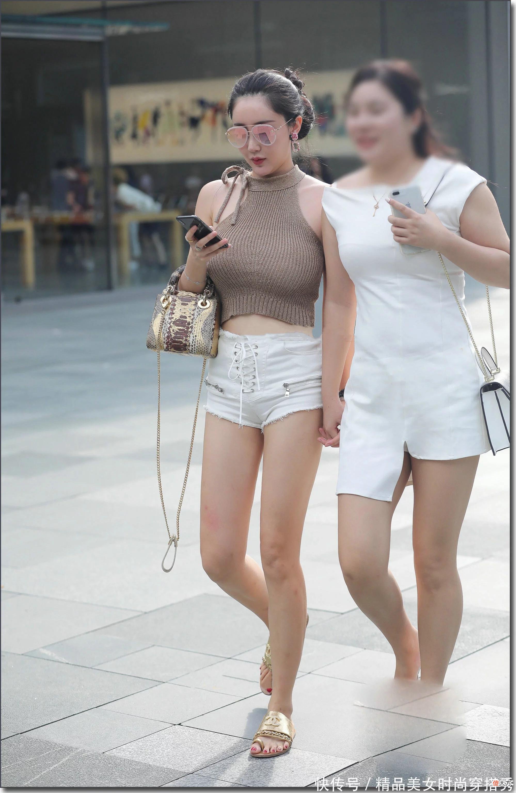 【时尚一点】穿成这样的小姐姐走在大街上想不吸睛都难