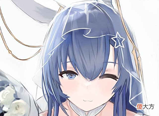 【游戏世界】碧蓝航线:UR花园婚纱正面造型公开比大凤婚纱还离谱的战斗服