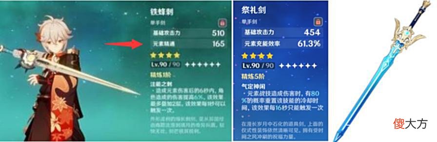 【游戏世界】原神2.8版本四星武器白嫖，万叶外观毕业，但属性略微不搭！