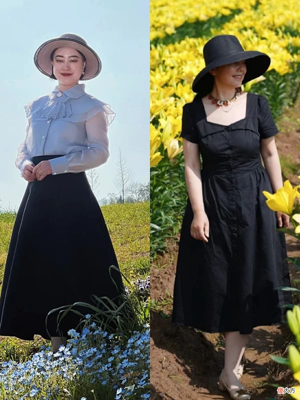 【时尚一点】这才是妈妈辈该会的搭配，“过膝裙＋帽子”，出门轻松穿出女神范