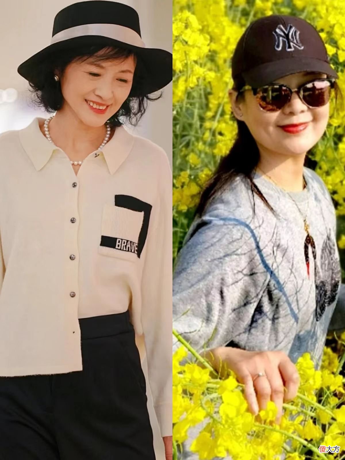 【时尚一点】这才是妈妈辈该会的搭配，“过膝裙＋帽子”，出门轻松穿出女神范