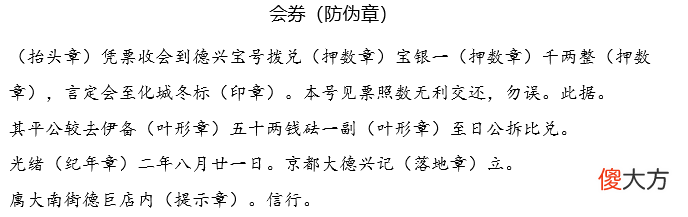 【历史故事】古代晋商用印的研究