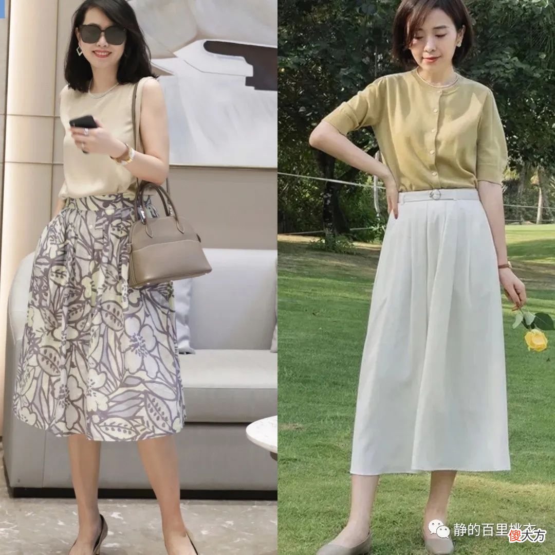 【时尚一点】四十多岁的女人别怕老！记住这4个穿衣技巧，优雅大方又气质