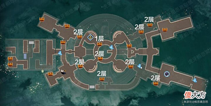 【游戏世界】《崩坏：星穹铁道》空间站黑塔宝箱位置一览