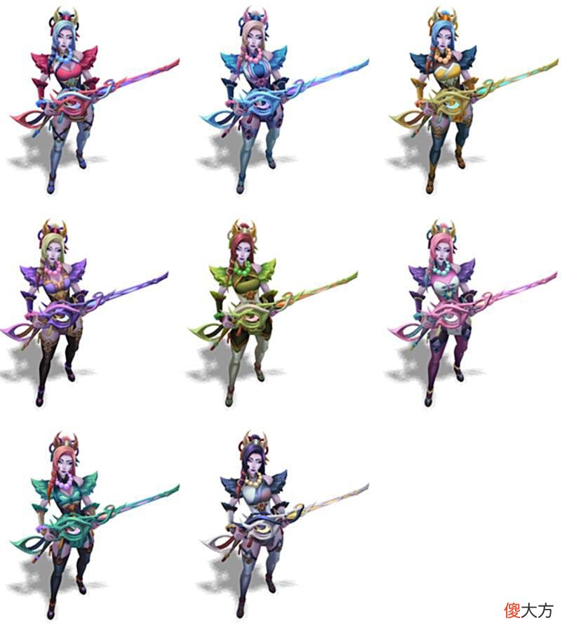 【游戏世界】美测服更新：蓝色精粹商城返场苍白之月、灰烬骑士新皮肤登场