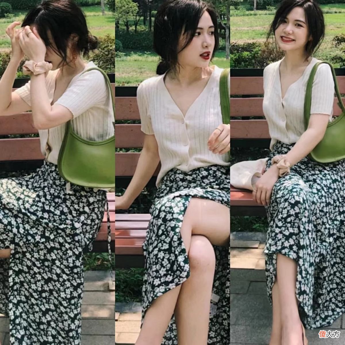 【就爱时尚】夏日里的绿色碎花单品，真的很难不让人心动！