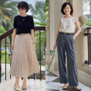 【就爱时尚】夏天穿“T恤”，搭配这5种下装更好看！时髦减龄，适合40岁女性