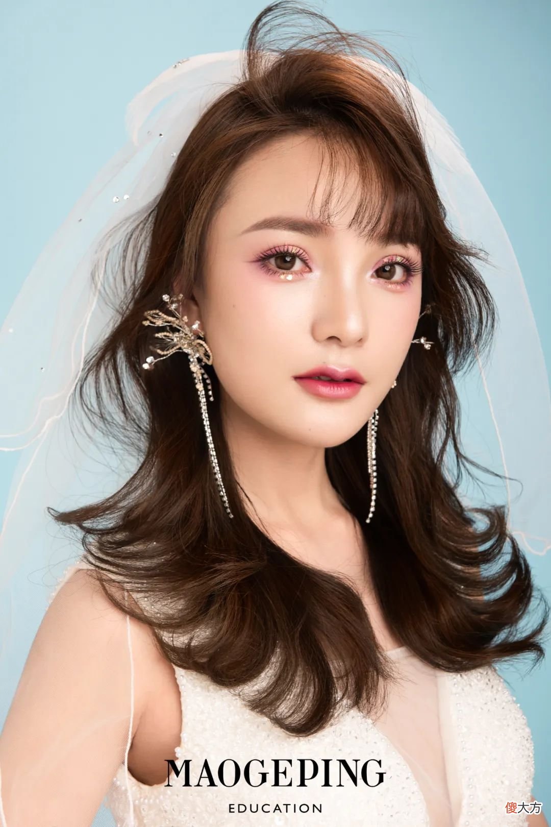 【时尚一点】化妆师必收｜被问了800遍的新娘造型技巧，学不会算我输！