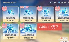 【游戏迷】原神:一个648要氪金1.2万?米哈游没算错,只是玩家进错了服务器