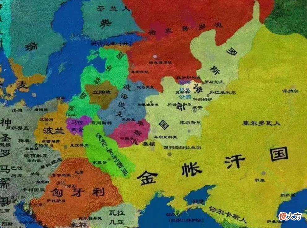 【爱历史】第二次蒙古西征中，罗斯诸国慌不慌？莫斯科大公：我们愿做带路党