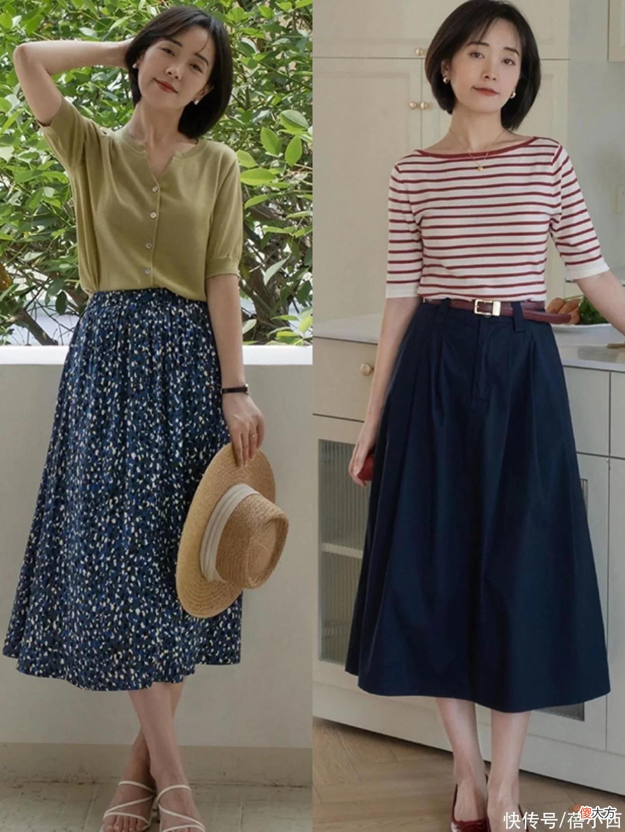 【时尚一点】衣服买得贵不如买得好，初夏试试这些“针织衫”搭配，优雅提气质