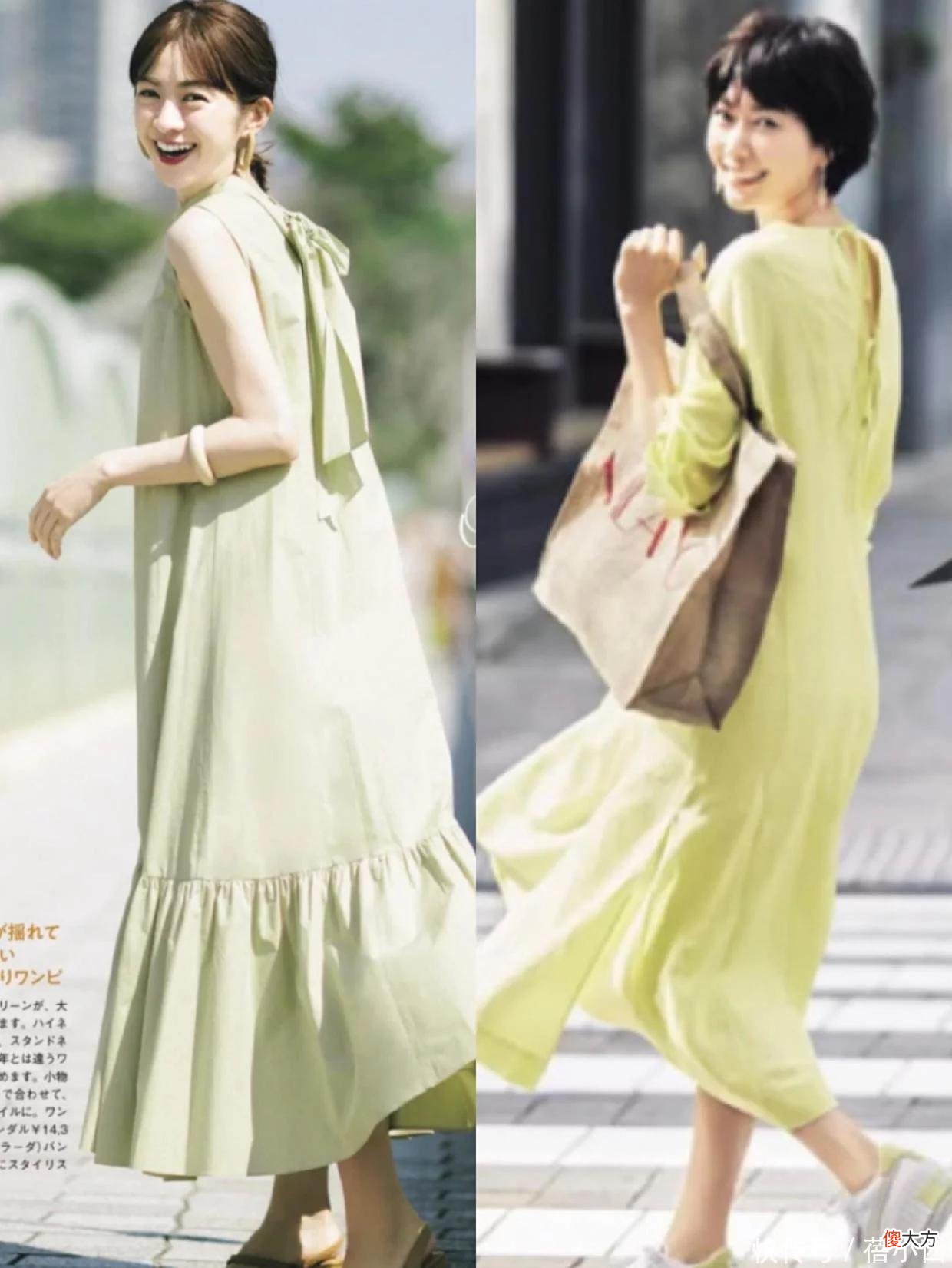 【时尚一点】你与女神的差距，或许只差一条“连衣裙”，来看日系博主穿搭示范