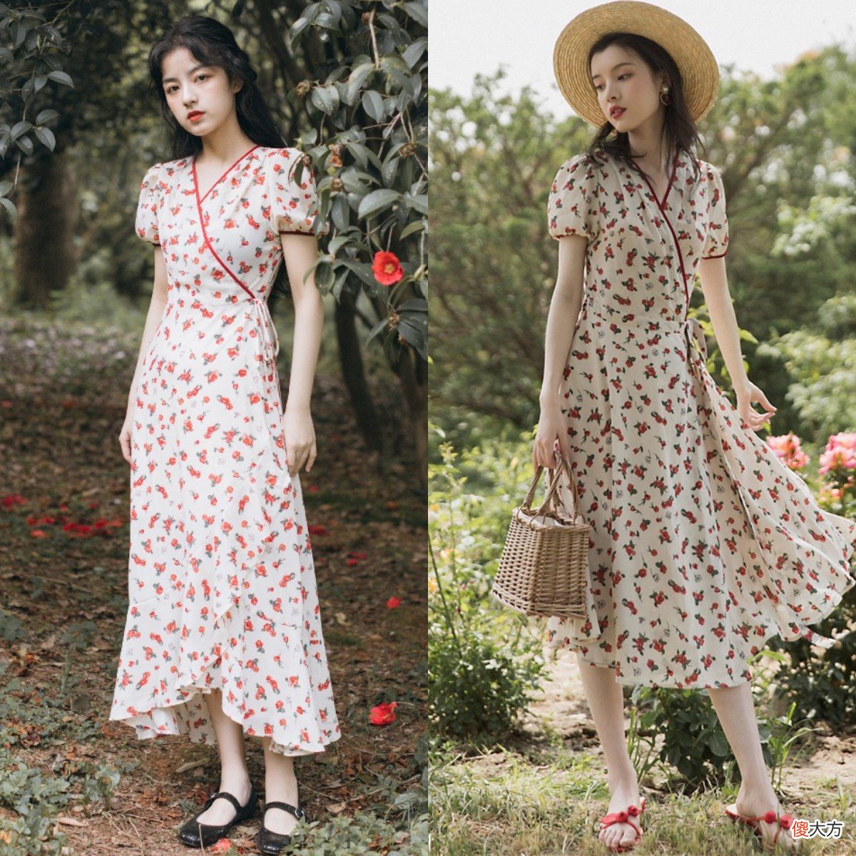 【时尚一点】夏天可别穿得太“素”，学会“花裙子”的选款、配色技巧，真洋气