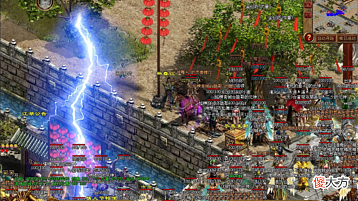 【游戏迷】传奇世界:试剑天下行会“龙哥”,首位天人68重,帮全行会升级!