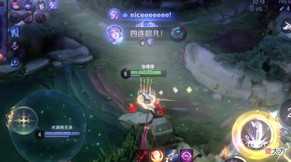【游戏迷】王者荣耀：北慕太丝滑了，无限刷大收割，四连决胜帅呆了