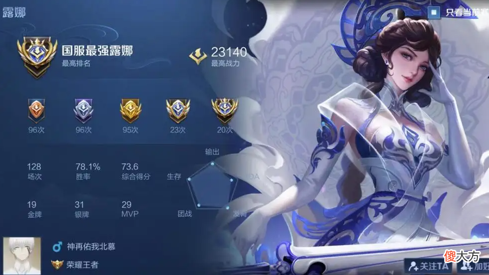 【游戏迷】王者荣耀：北慕太丝滑了，无限刷大收割，四连决胜帅呆了