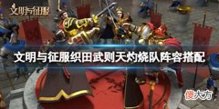 【游戏迷】《文明与征服》织田武则天灼烧队阵容搭配织田武则天灼烧队阵容攻略