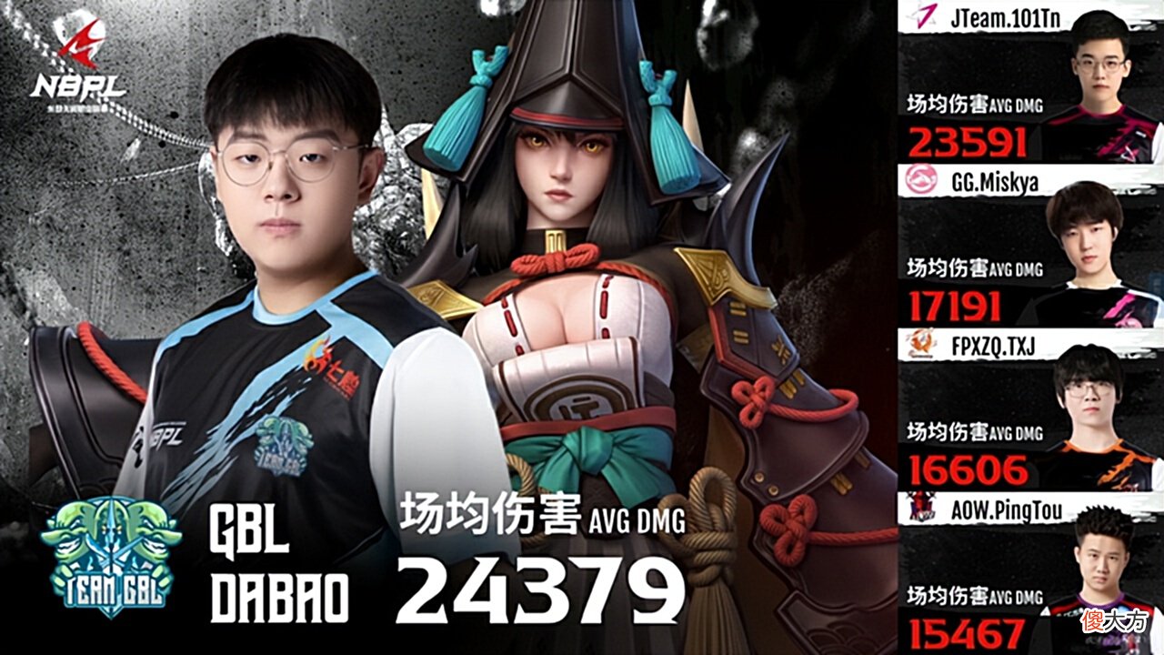 【游戏迷】永劫无间NBPL：双变的核心是大佛？GBL二连鸡，DABAO是关键！