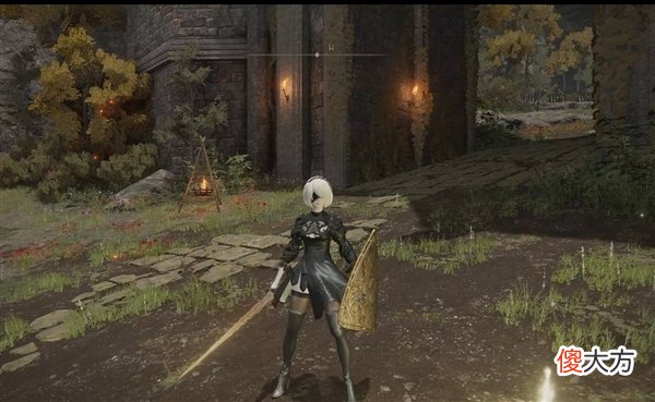 【游戏世界】《黑暗之魂3》福利向mod变身2b小姐姐