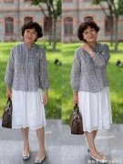 【时尚一点】50岁女人不管差不差钱，出门穿衣都建议简约点，舒适自然又好看