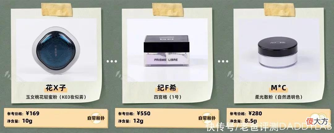 【就爱时尚】10款热门散粉评测：大油皮？大毛孔？卡粉起皮？照着买就对了