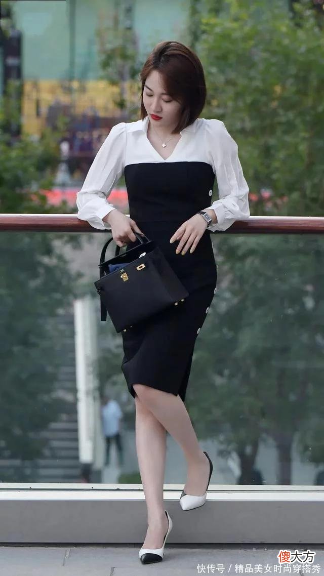 【时尚一点】绿色蛋糕裙，搭配水晶鞋，修饰小姐姐的大长腿