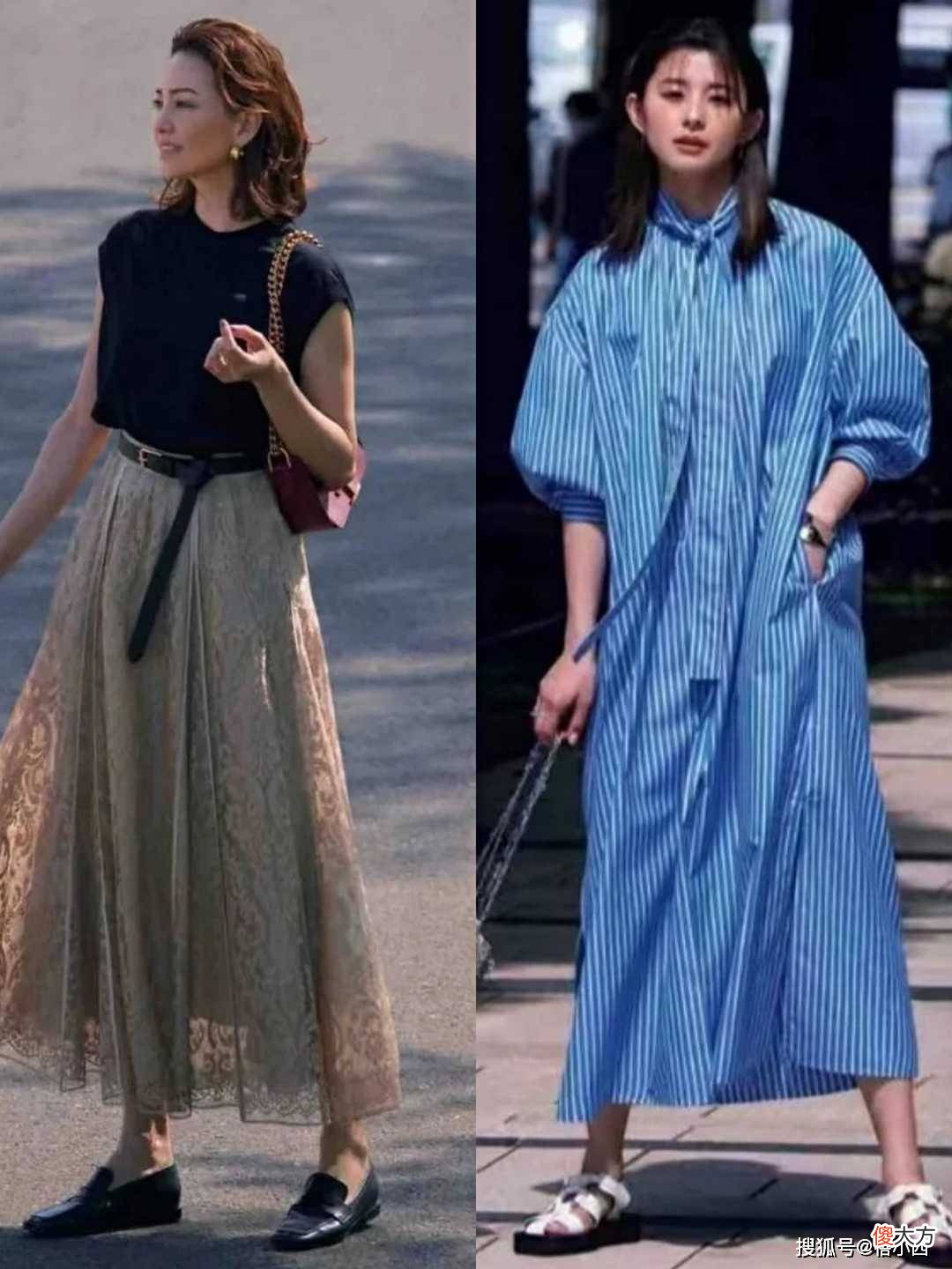 【时尚一点】普通女人过了40岁，夏季穿裙装掌握3点搭配技巧，优雅又显气质