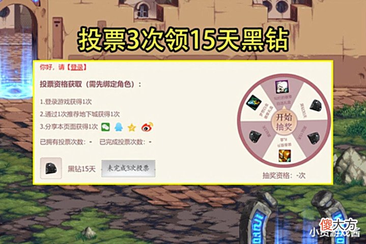 【游戏世界】DNF:6月黑钻获取汇总!5种方式可获得,低保可以获得416天