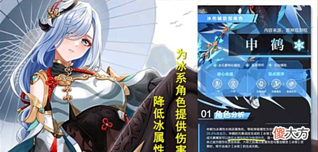 【游戏世界】原神:申鹤适合辅助谁?冰系角色的专辅,辅助其他元素角色强不强