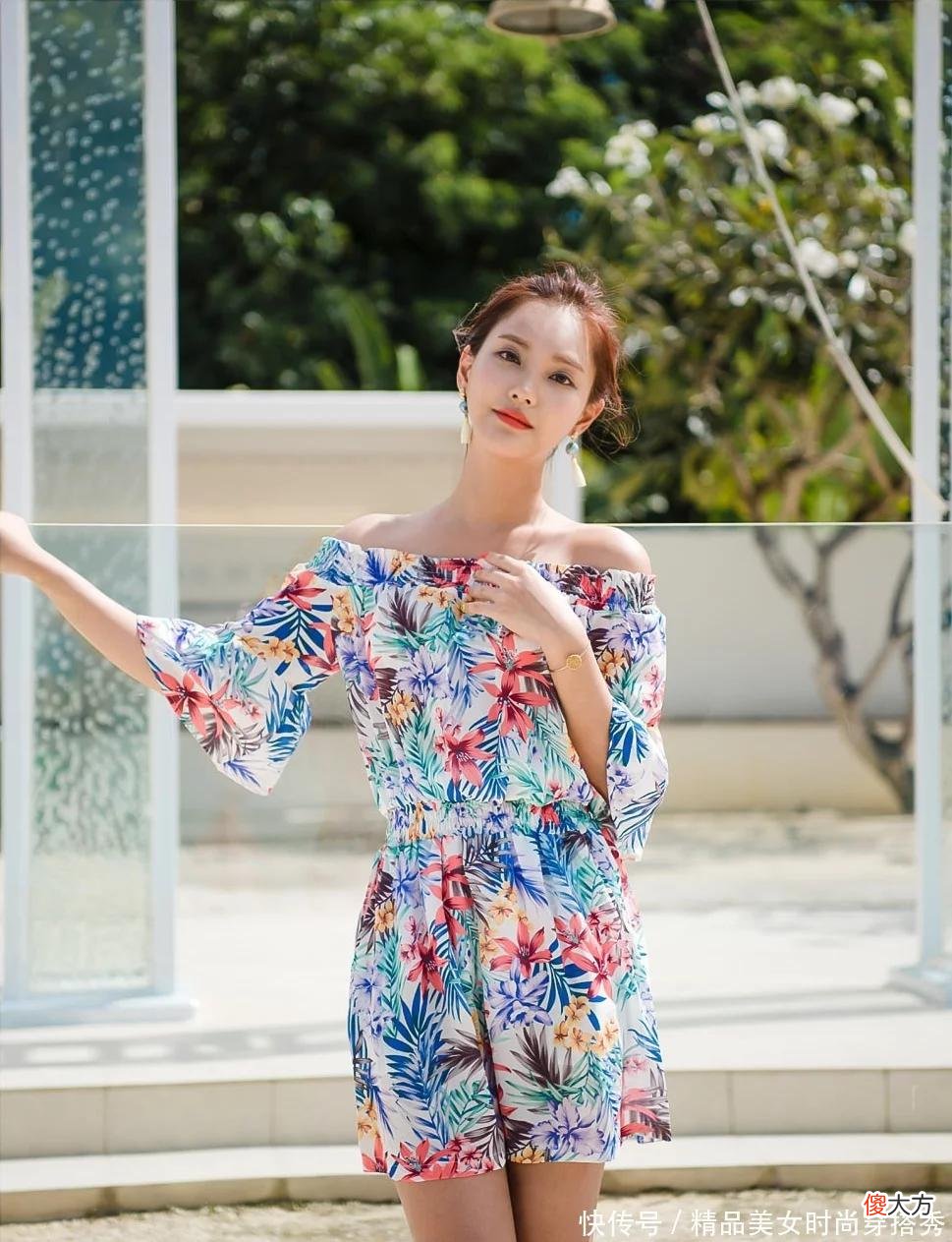 【时尚一点】夏日里的清爽连衣裙，印花连体裤让你清凉有型