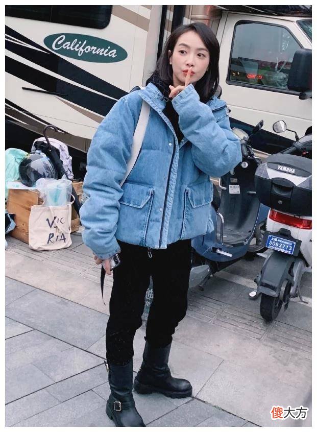 【时尚一点】宋茜贼爱这件“面包服”,温暖藏肉的效果一流,冬天穿没错