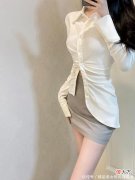 【就爱时尚】OOTD｜御姐白衬衫｜||试试新衣服 这身好欲