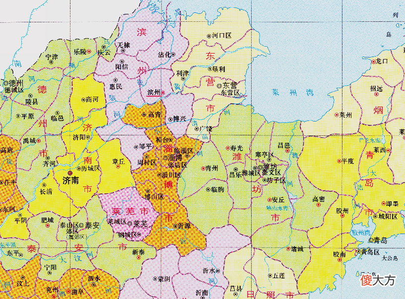 【爱历史】山东滨州市的区划变迁