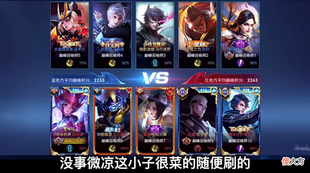 【游戏世界】韩涵口出狂言：没事，微凉这小子很菜的，随便刷！