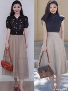 【时尚一点】30岁女人不要“装嫩”更不能“老气”，学会半身裙搭配，高级优雅