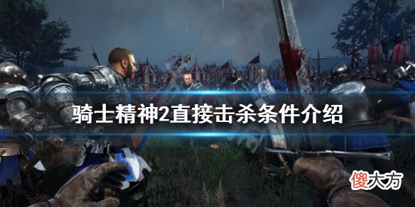 骑士精神2直接击杀有什么条件_直接击杀条件介绍